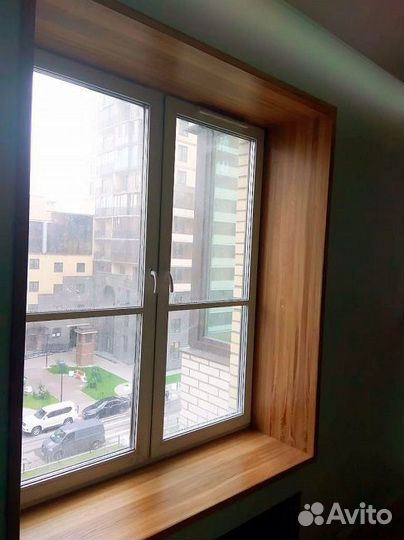 Подоконник деревянный