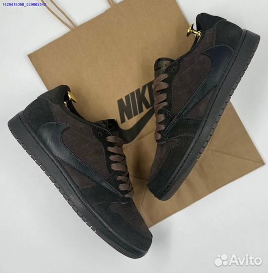 Nike Air Jordan 1 Low OG Velvet Brown (Арт.78116)