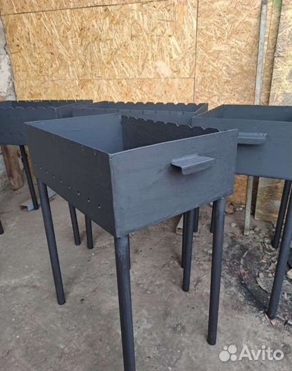 Мангал 55 см в длину длину выше