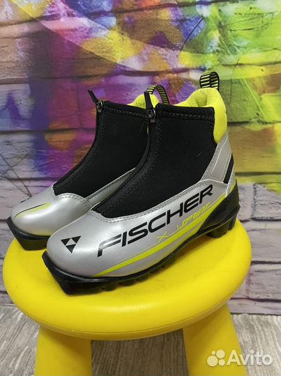 Лыжные ботинки fischer 34