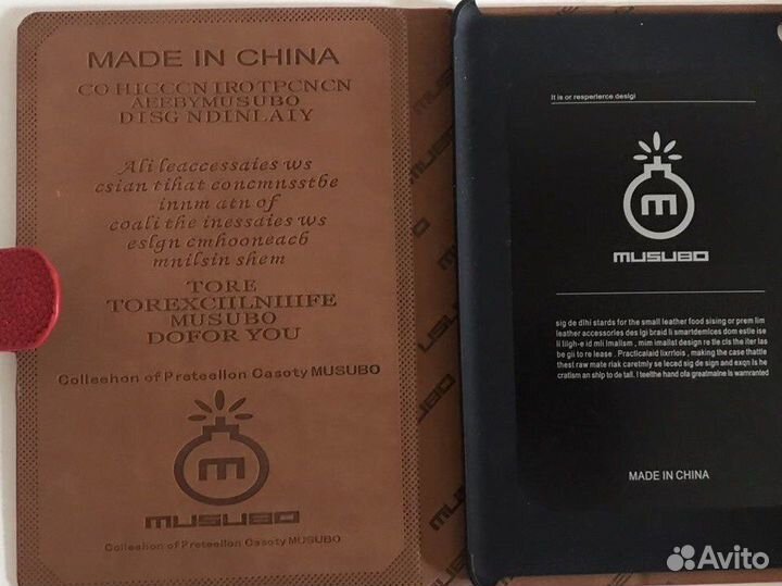 Чехол-книжка на iPad mini Musubo, Новый