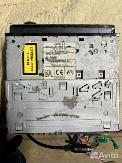 Автомагнитола Alpine CDA-9854R