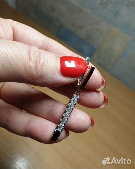 Серьги Серебро 925 Стрекозы