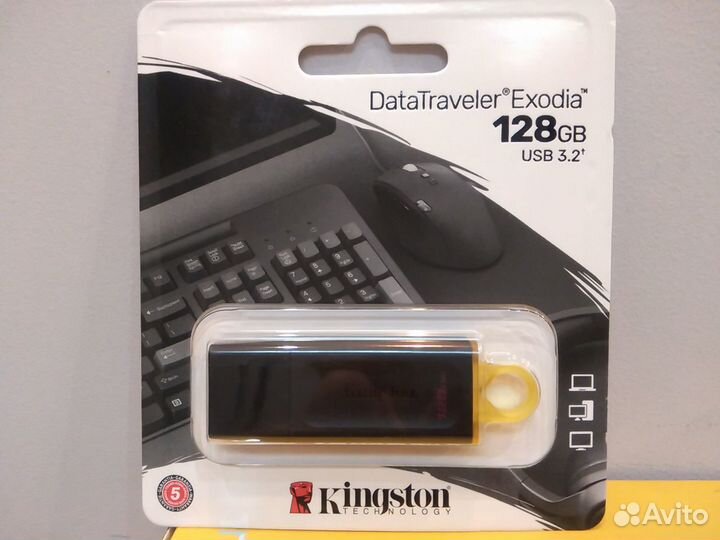 DataTraveler Exodia 128GB USB 3.2 Gen 1 DTX