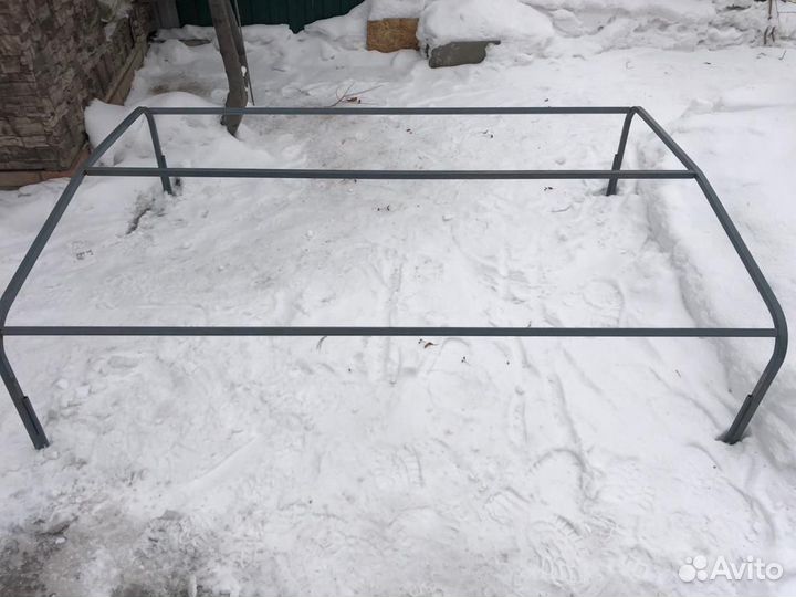 Тент с каркасом на прицеп мзса