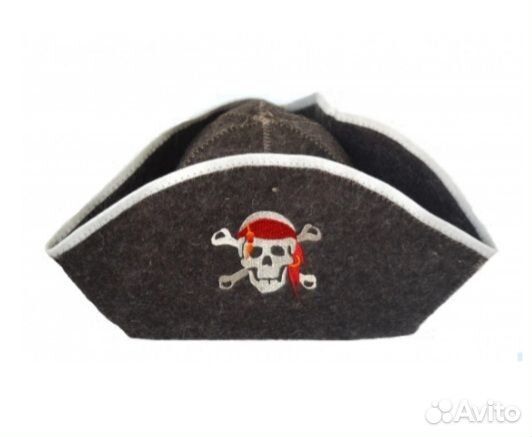 Банная шапка пират подарок на 23 февраля