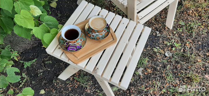 Набор садовой мебели из дерева