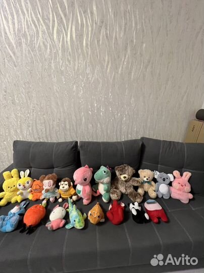 Мягкие игрушки пакетом Новые