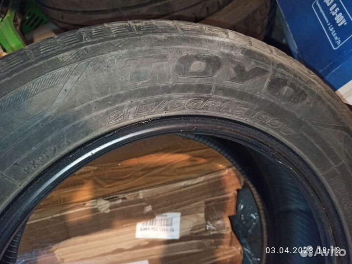 Toyo Proxes CF2 215/60 R16