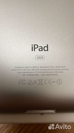 iPad 3 A1430 32 gb с сим-картой