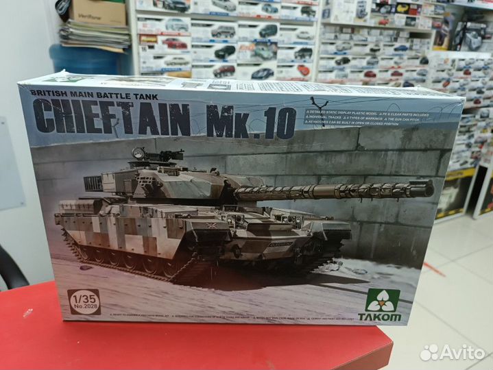 2028 British Main Battle Tank Chieftain 1:35 Takom