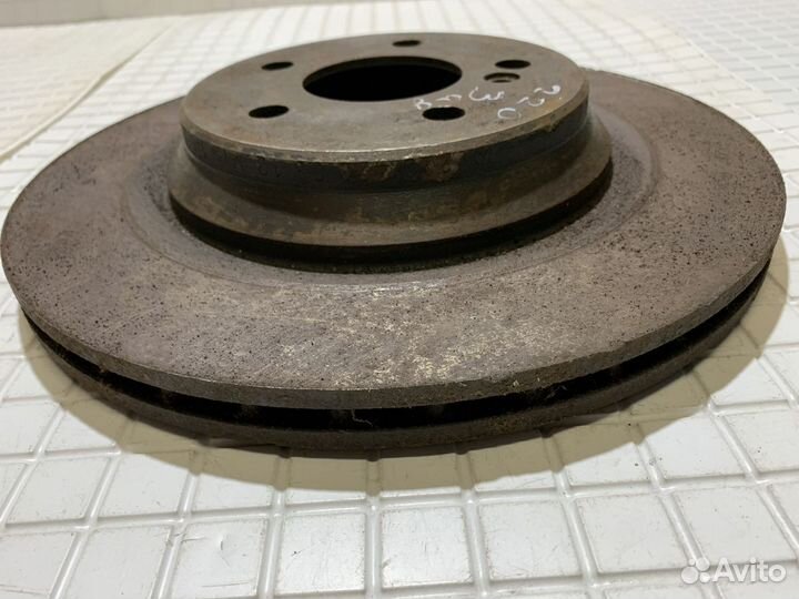 Тормозной диск задний Mercedes W215
