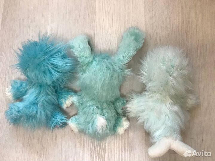 Игрушки мягкие пушстик-потеряшка 3 вида 20-26 см