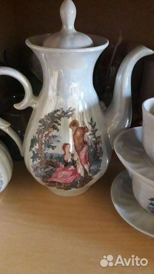 Сервиз кофейный новый 15 предметов СССР