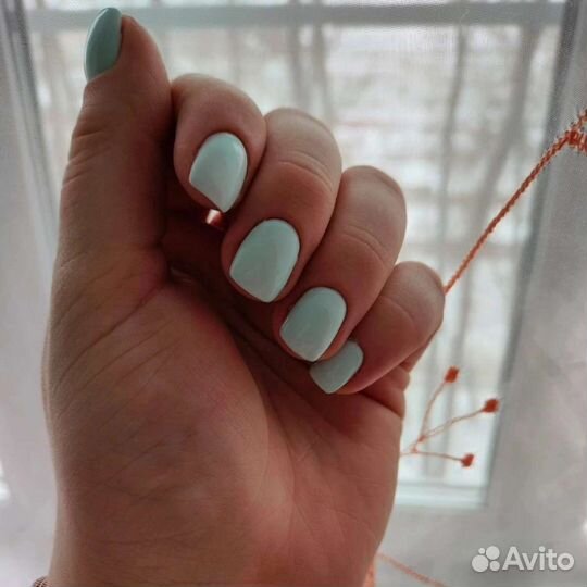 Покрытие гель лаком маникюр,педикюр