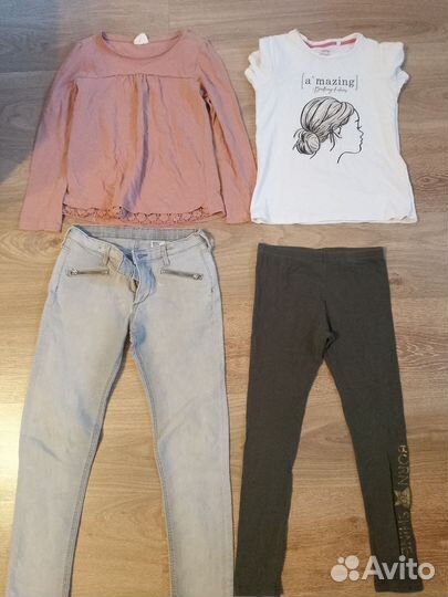 Детские вещи пакетом для девочки 140