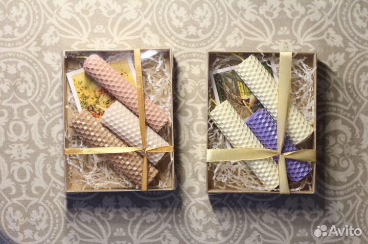 Подарочные наборы свечей