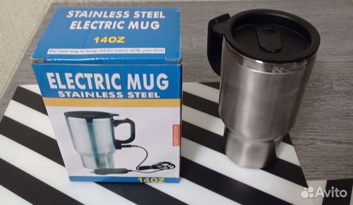 Термо кружка автомобильная electric mug 400 мл