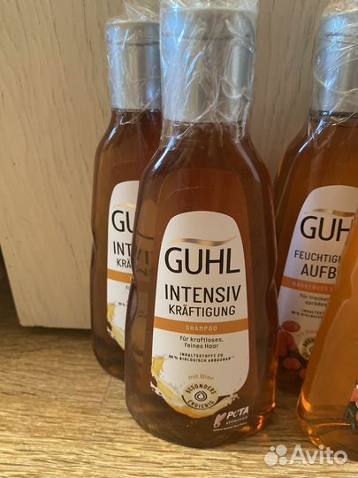 Немецкий шампунь для волос guhl