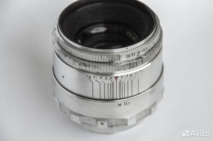 Легендарный серебристый helios 44 на Canon