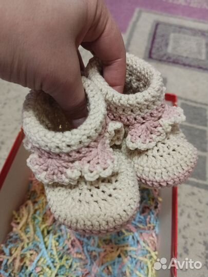 Пинетки, погремушка