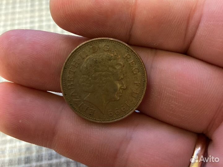 2 pence 1999 года