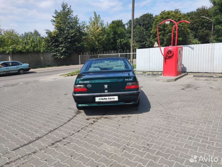 Peugeot 605 2.0 МТ, 1998, 330 649 км