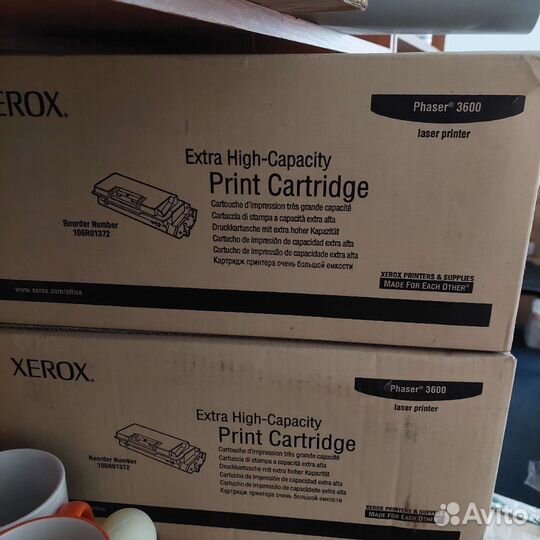 Картриджи Xerox