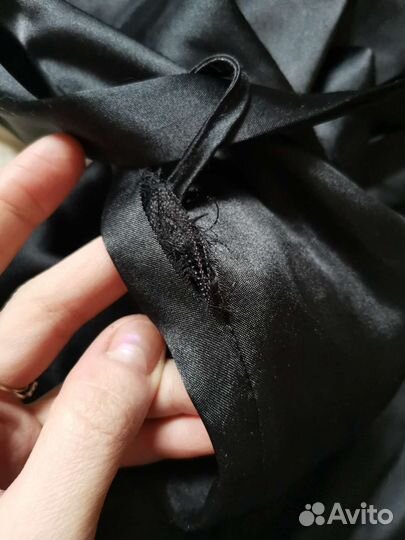 Халат женский шелковый