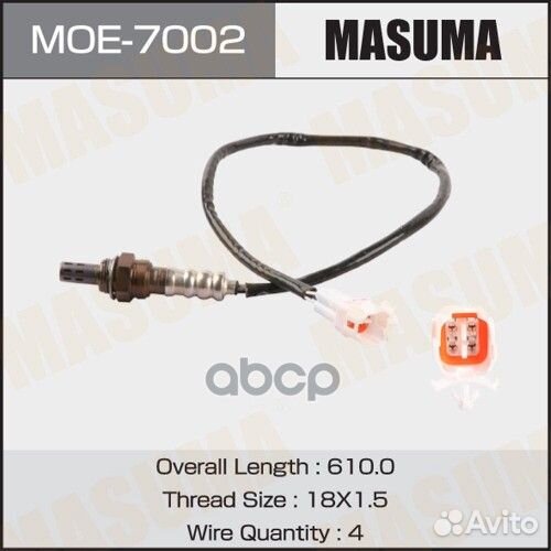 Датчик кислородный masuma, grand vitara, SX4