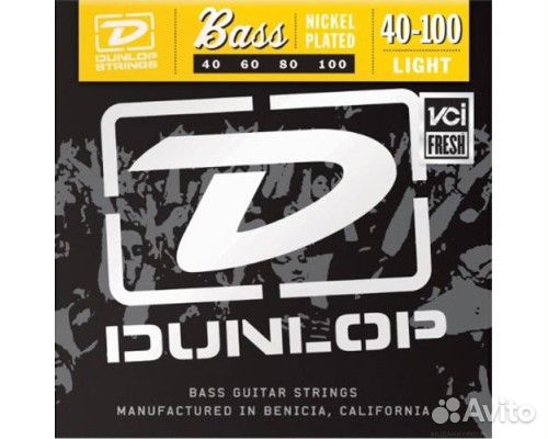 Dunlop DBS Stainless Steel Bass Light 40-100