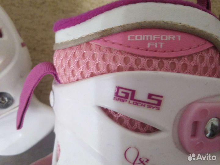 Коньки детские ледовые изменяемый размер