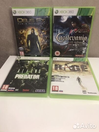 Диски на xbox 360, лицензия отличное состояние