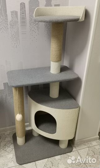 Домик для кошек-когтеточка