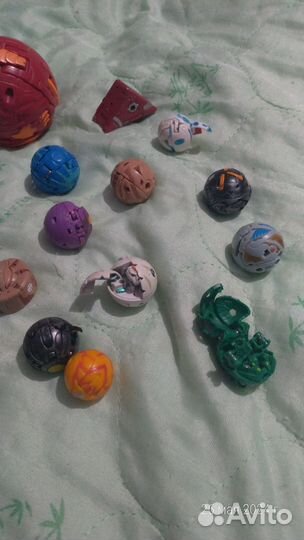 Бакуганы с карточками