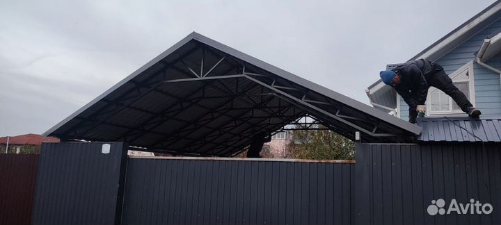 Навесы новые