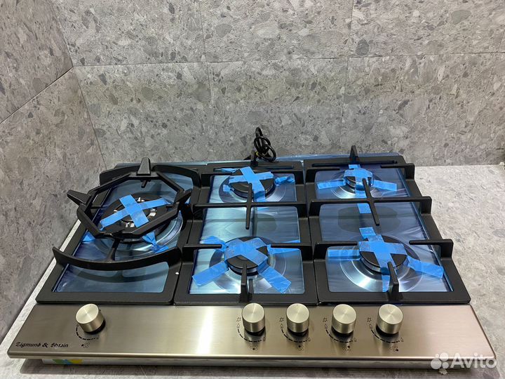 Газовая панель Zigmund & Shtain G 14.7 S, 70см