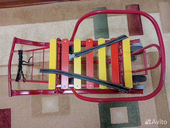 Детские санки с колесами