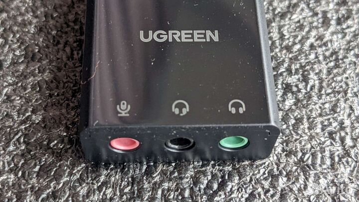Внешняя звуковая карта USB Ugreen