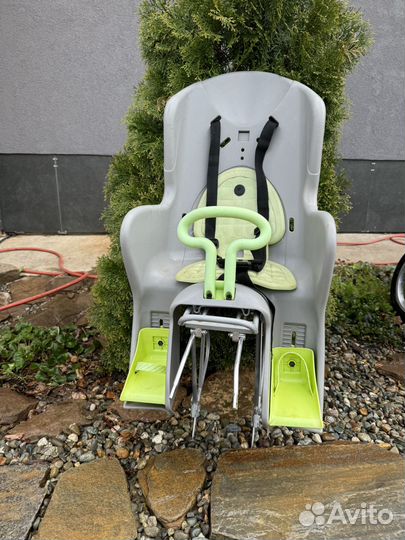 Детское велокресло на багажник