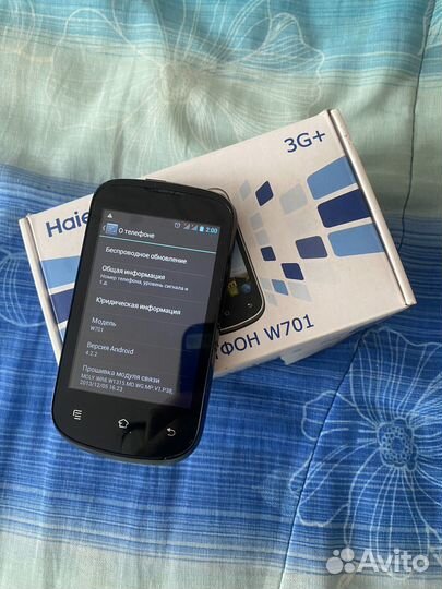 Haier W701, 512 МБ