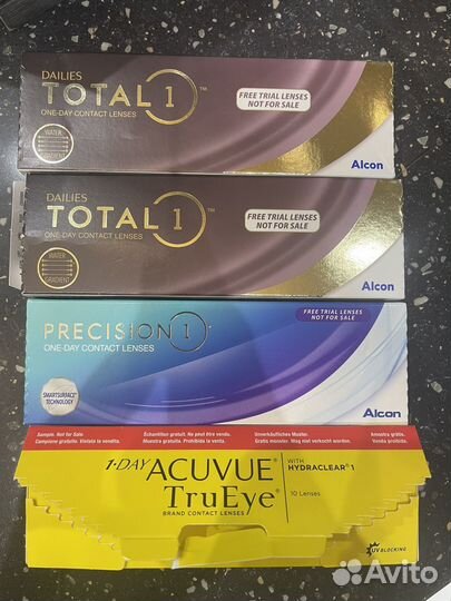 Линзы контактные