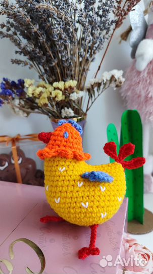 Вязаные игрушки ручной работы