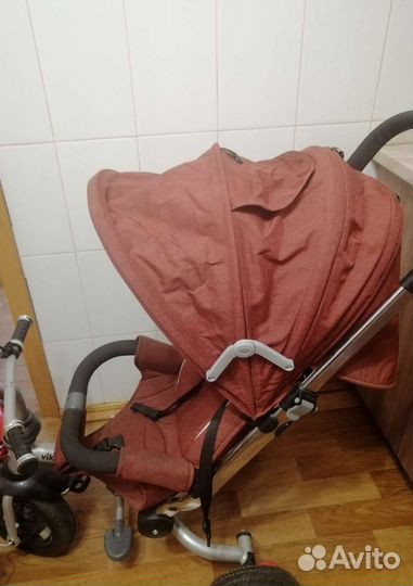 Детский велосипед с ручкой бу