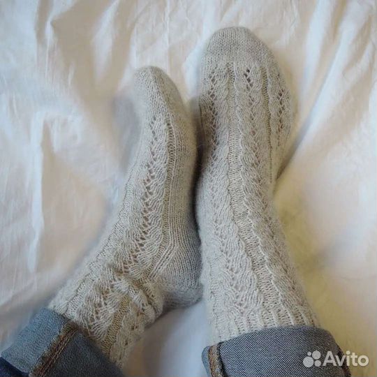 Вязаные носки