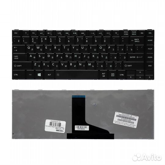 Клавиатура для ноутбука Toshiba Satellite L800, L8