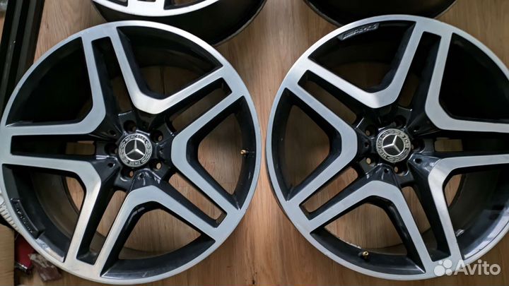 Оригинальные диски R21литые для mercedesgls