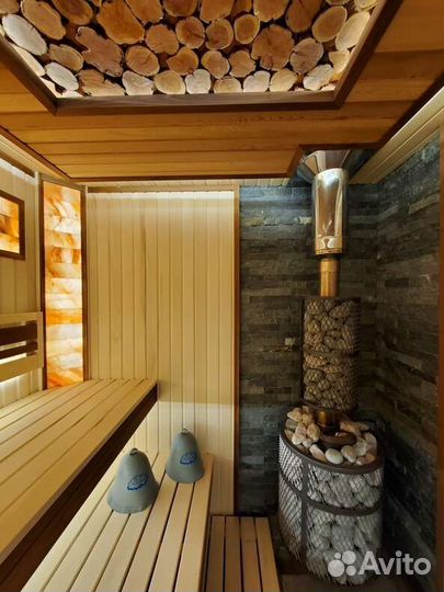 Атмосфера Банная печь в нержавейке
