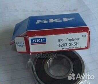 Подшипник генератора SKF 6203-2RSH universal /1