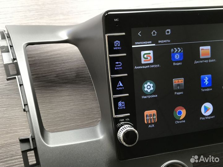 Магнитола Honda Civic 4D + физические кнопки